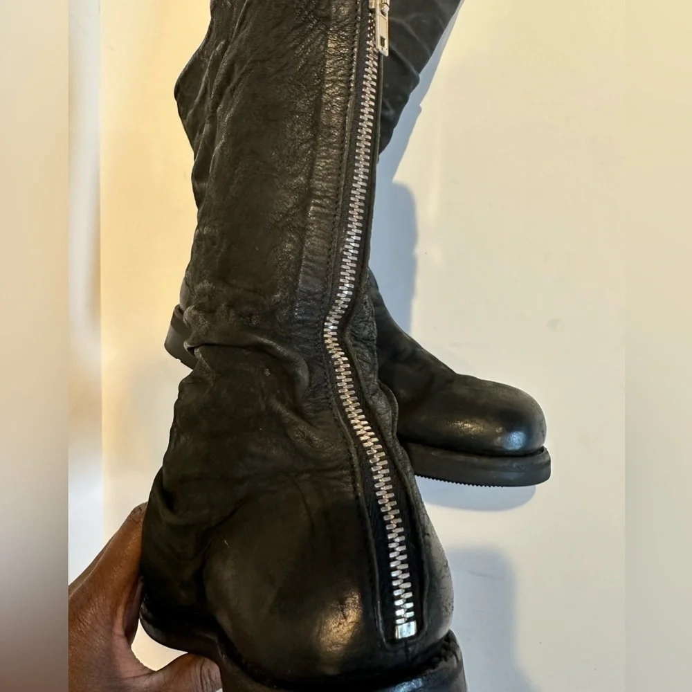 The Last Conspiracy Men's Leather Tall Boots